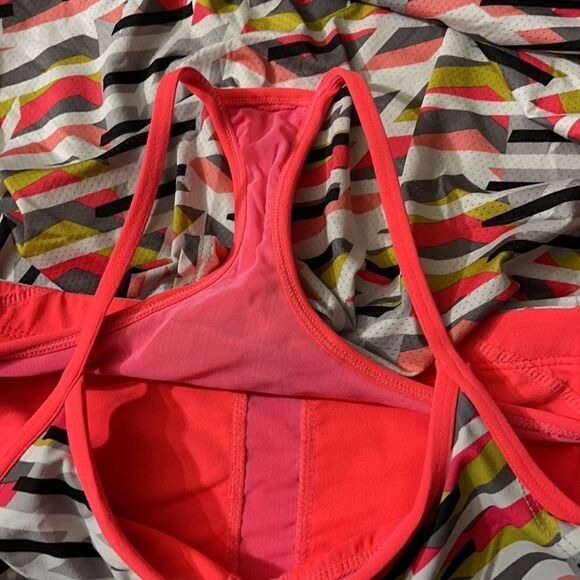 Fabletics Norwalk Athletic 2 in 1 Pink Tank S - Picture 4 of 5